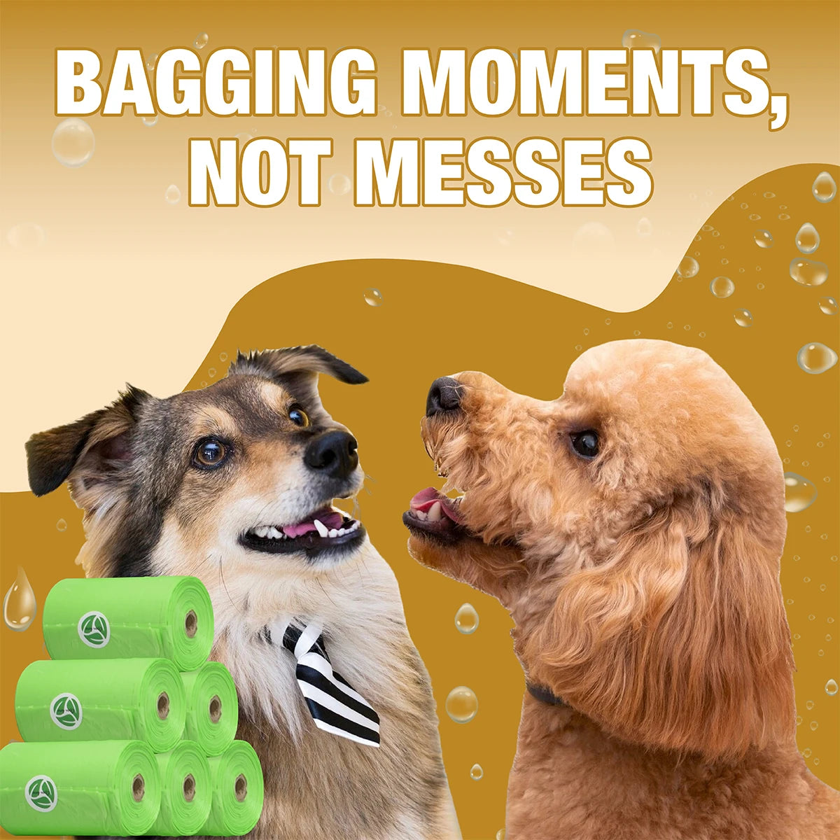 Eco Friendly Dog Poop Bags 900 Count Leak Proof Biodegradable