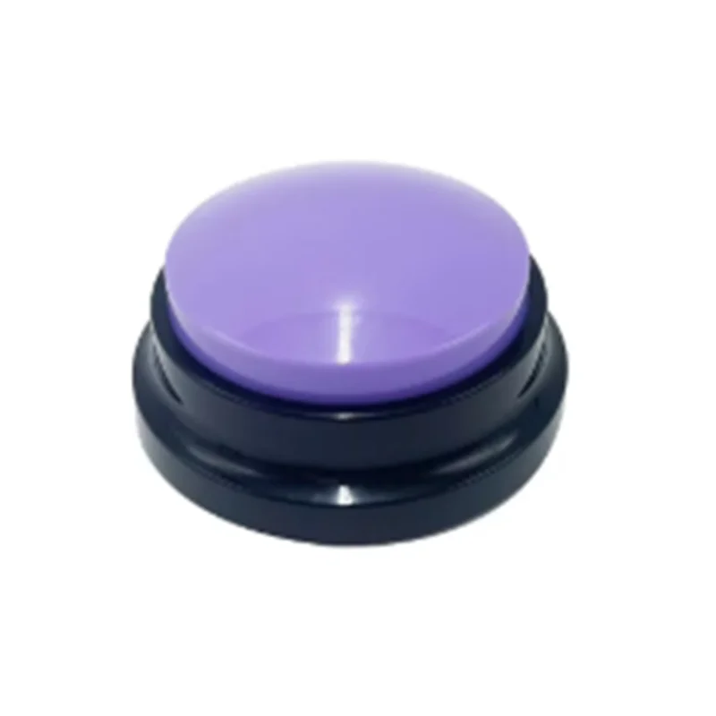 Recordable Dog Toy Talking Button Squeaker Pet Toy