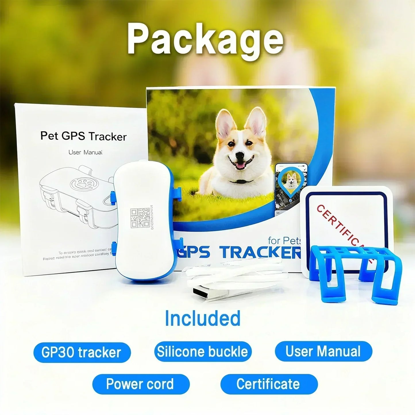 WANWAYTECH GPS Pet Tracker 4G For Dogs And Cats Pro