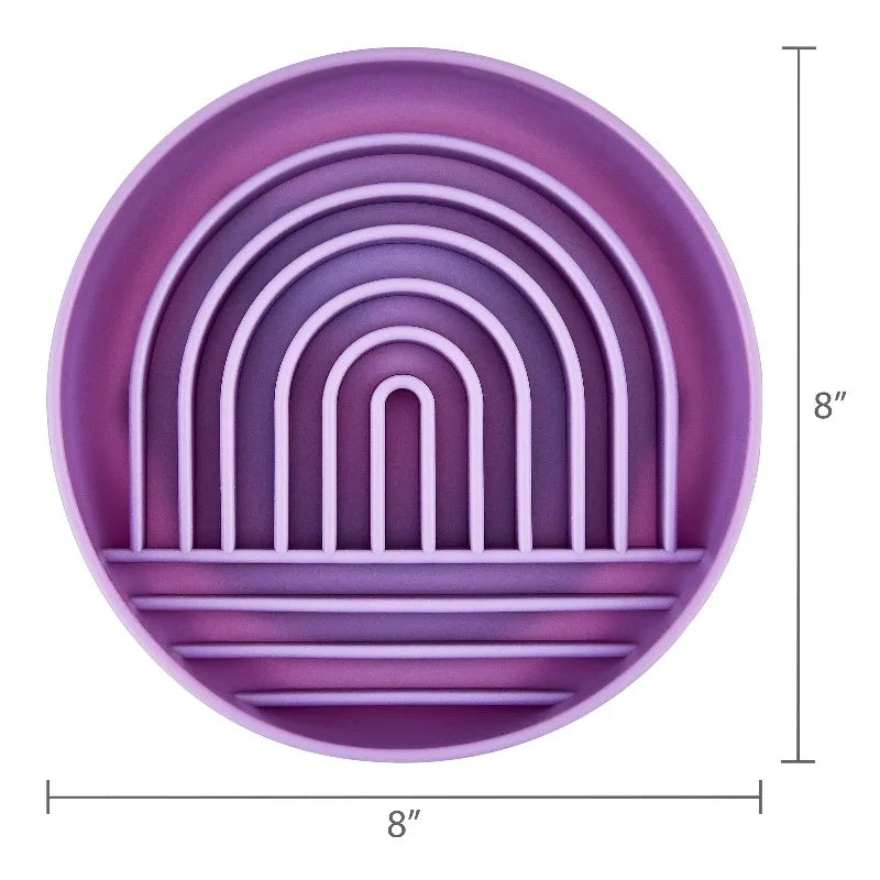 Slow Feeder Bowl for Pets With Fun Interactive Mealtime Design