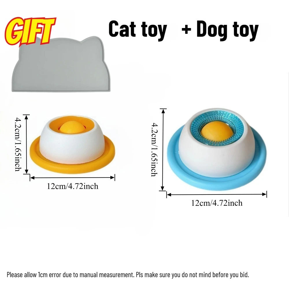 Pet Lick Mat Slow Feeder InteractivePuzzleToy For Dogs And Cats