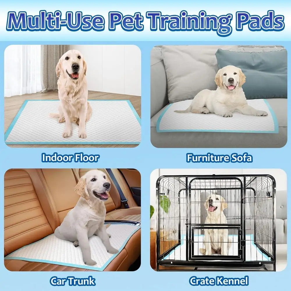 Thick Absorbent Dog Pee Pads Disposable Bed Pads 30 Count
