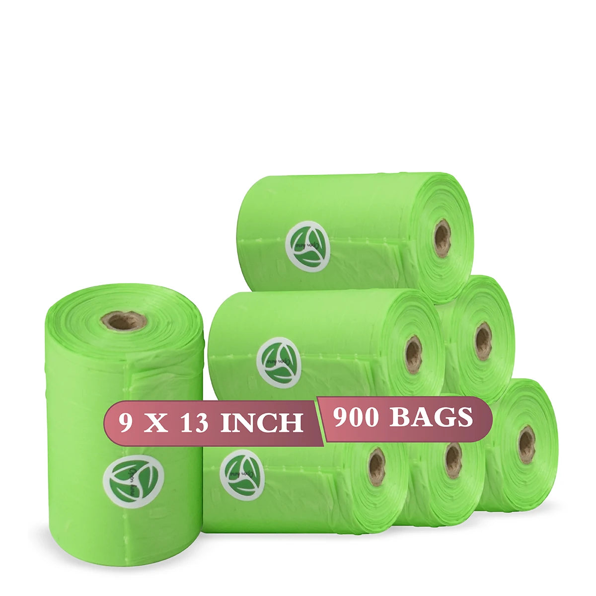 Eco Friendly Dog Poop Bags 900 Count Leak Proof Biodegradable