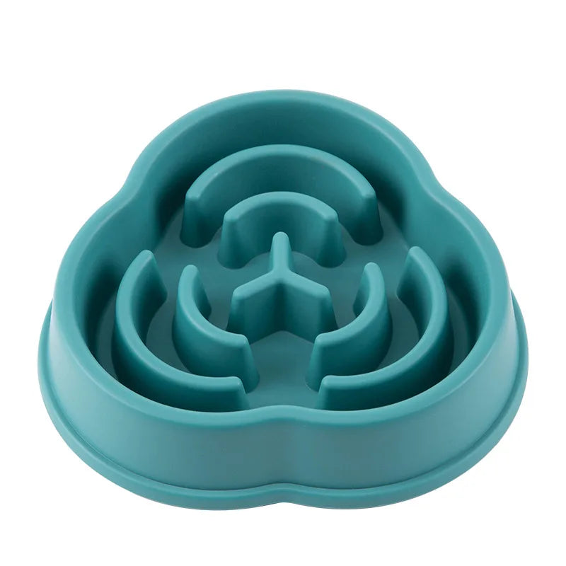 Slow Feeder Dog Bowl With Non Slip Base Maze Design
