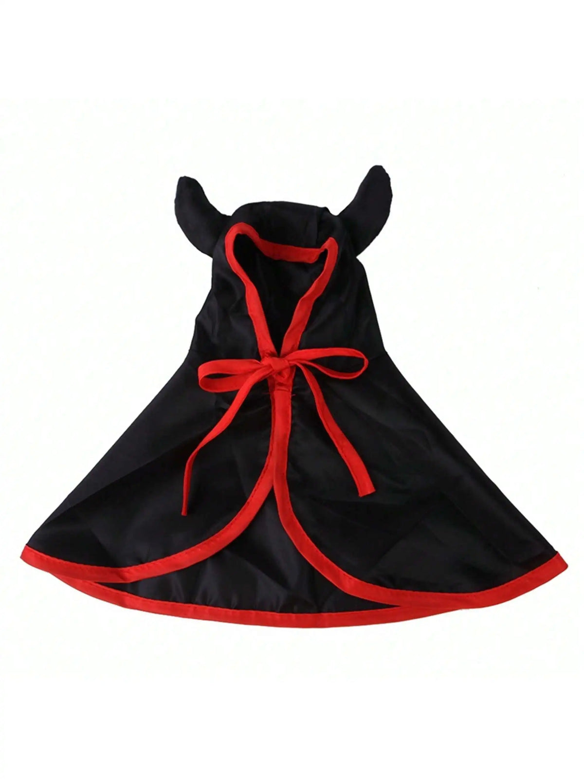 Halloween Dog Vampire Costume Cape With Devil Hat Headband
