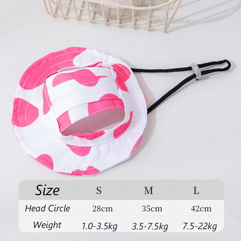 Summer Cat Dog Sunscreen Fisherman Hat for Cats and Dogs