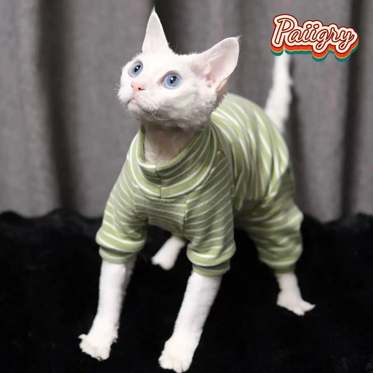 Elastic Warm Sphynx Cat Full Body Comfortable Pet Clothing