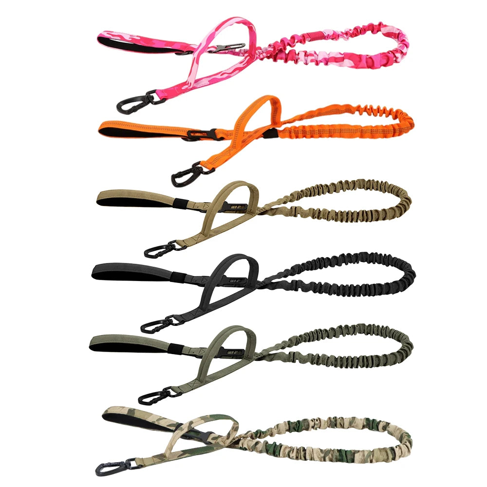 PETRAVEL CN Military Style Dog Leash With Quick Release Handles