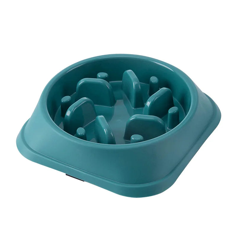 Slow Feeder Dog Bowl With Non Slip Base Maze Design