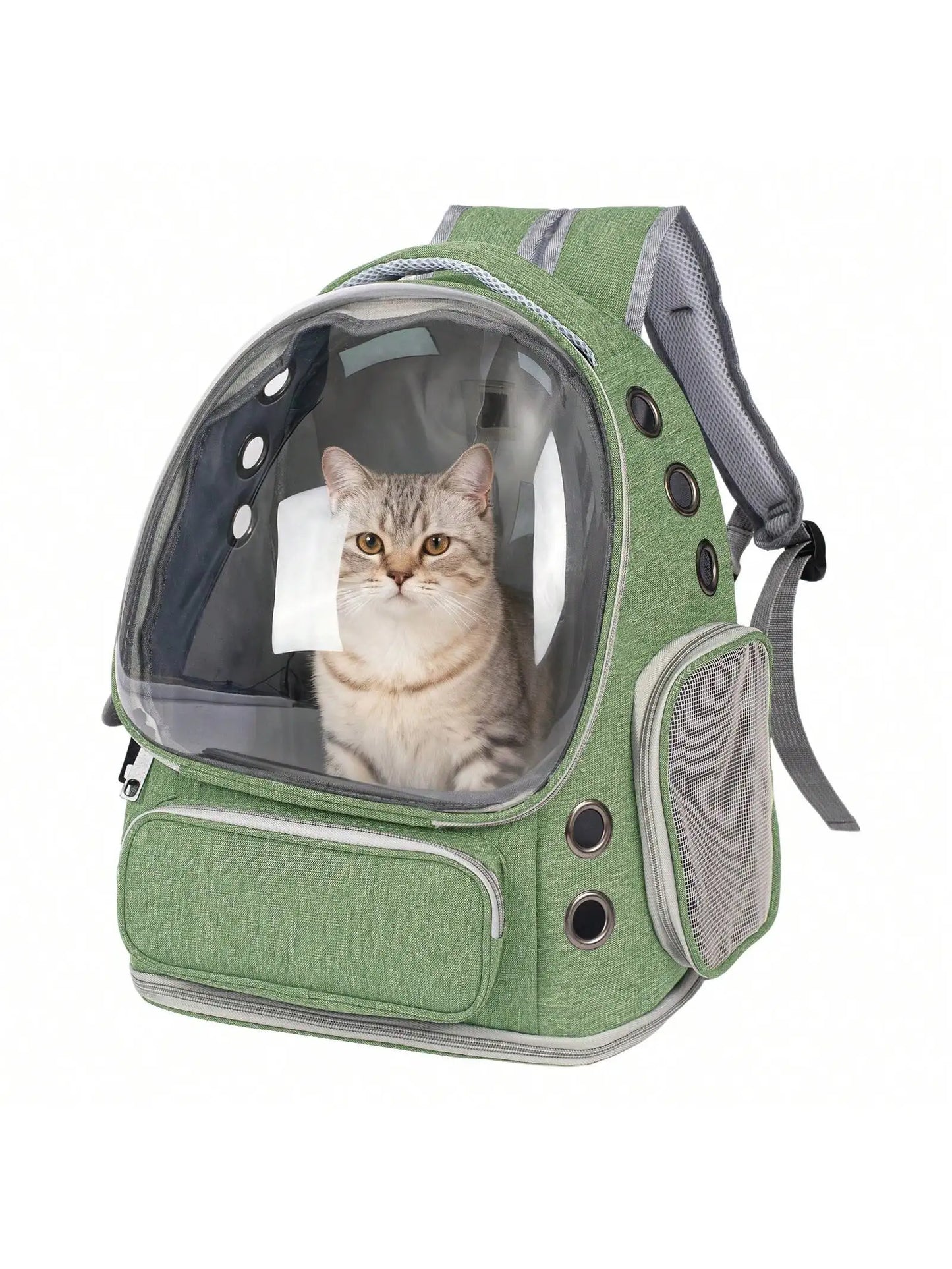 XMSJ Transparent Pet Backpack Carrier For Small Cats And Dogs