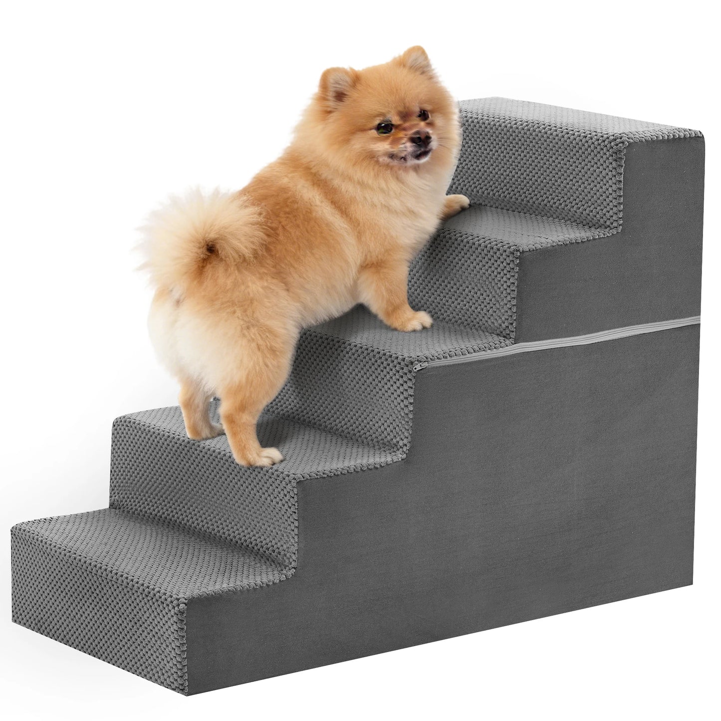 Foam Dog Stairs Ramp 3-5 Step Right Angled Non Slip