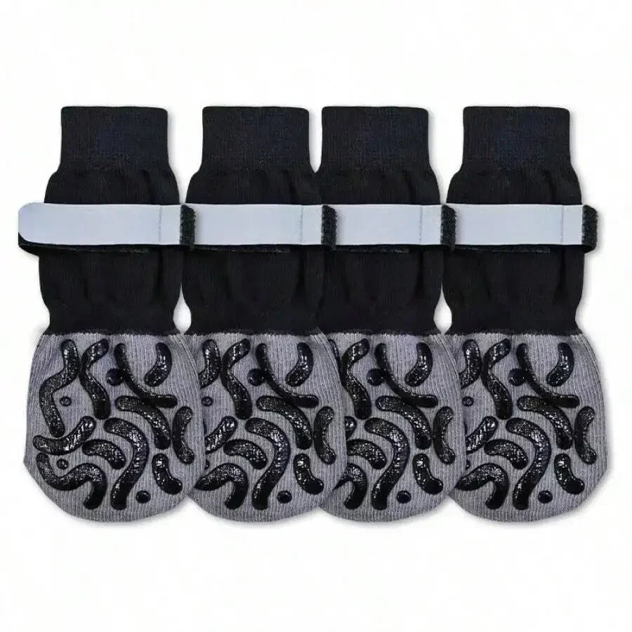 Non-Slip Dog Socks for Medium to Large Dogs Leg Protectors