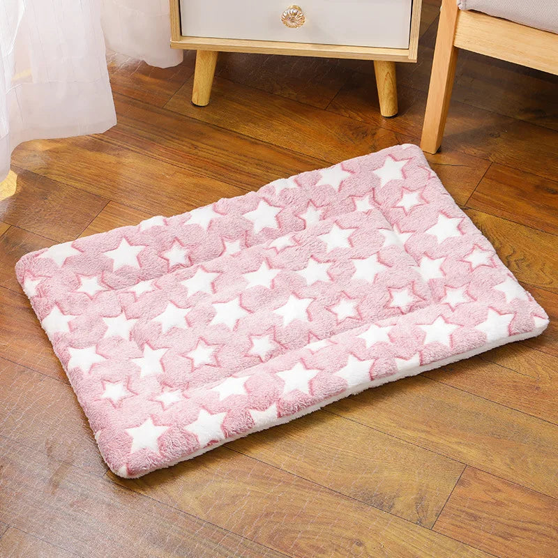 Thickened Flannel Pet Sleeping Cushion For Cats And Dogs