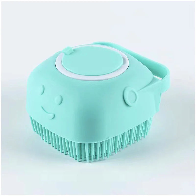 Strongwolf Silicone Pet Bath Massage Gloves Dog Cat Brush Accessory