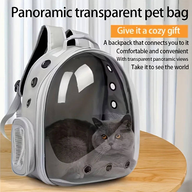 Space Capsule Cat Backpack Portable Pet Carrier For Travel