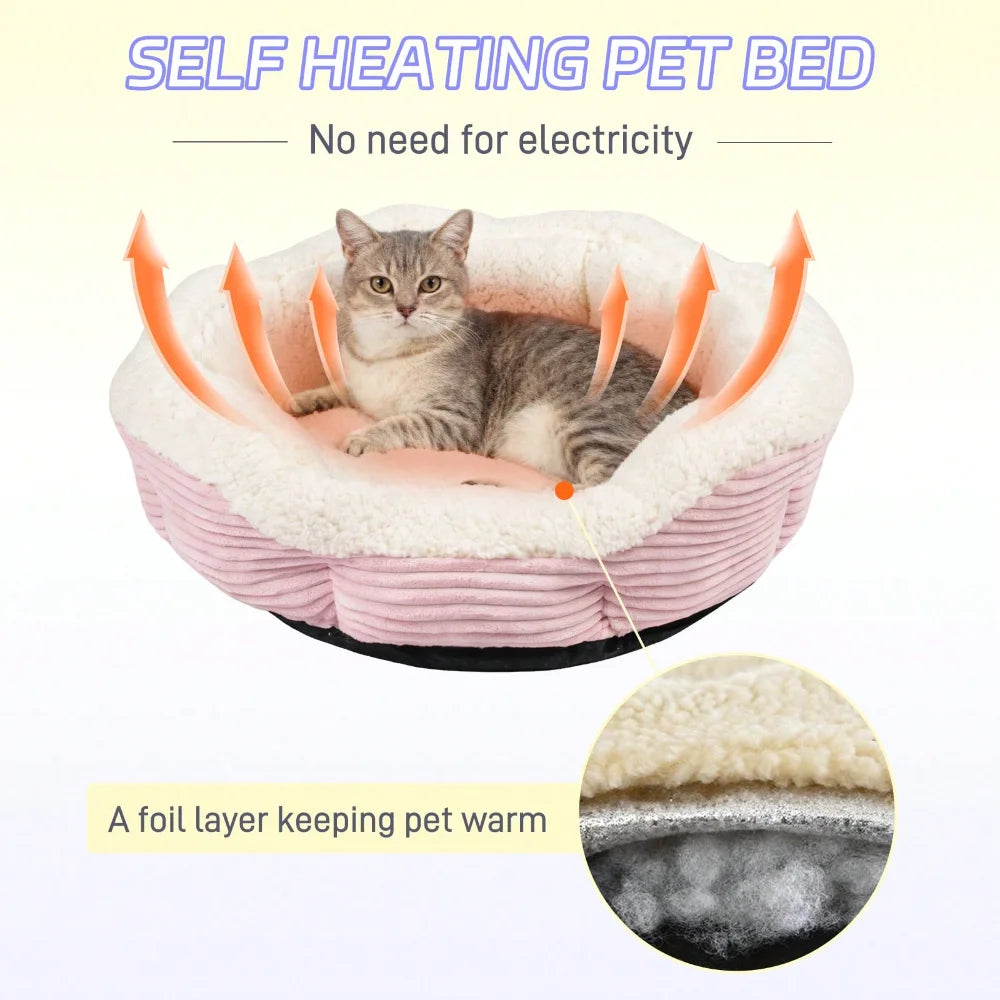 XMSJ Thickened Plush Pet Bed For Cats And Dogs Washable