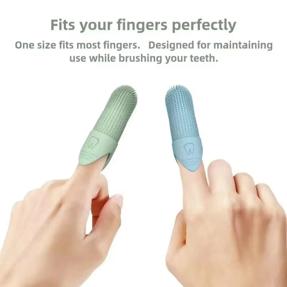 360 Degree Silicone Finger Toothbrush For Dogs And Cats