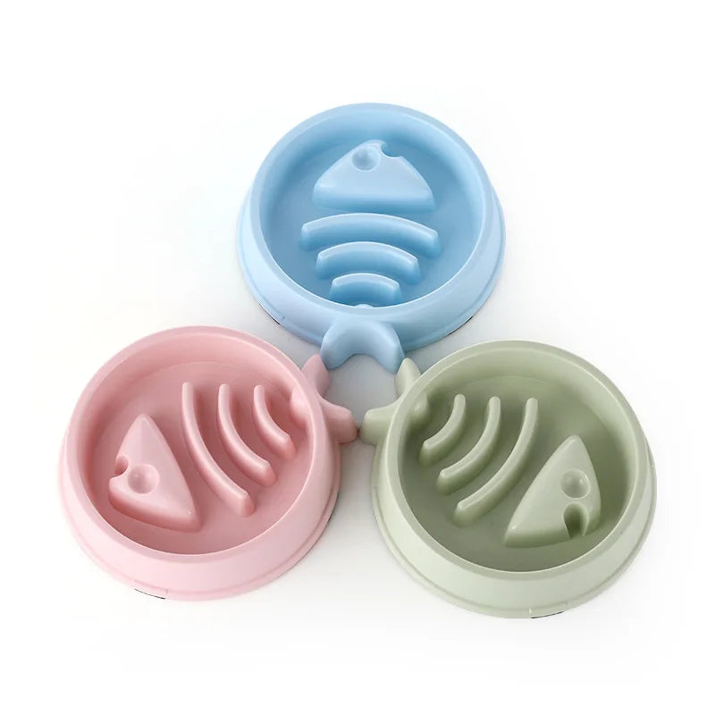 Slow Feeder Dog Bowl With Non Slip Base Maze Design