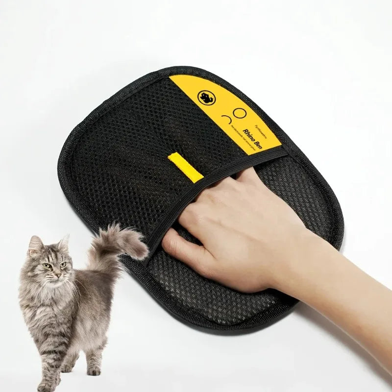 Pet Hair Removal Gloves For Dogs And Cats Grooming