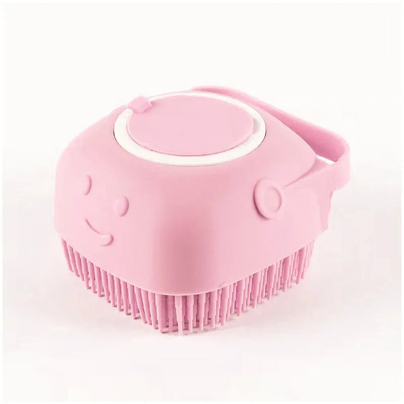 Strongwolf Silicone Pet Bath Massage Gloves Dog Cat Brush Accessory