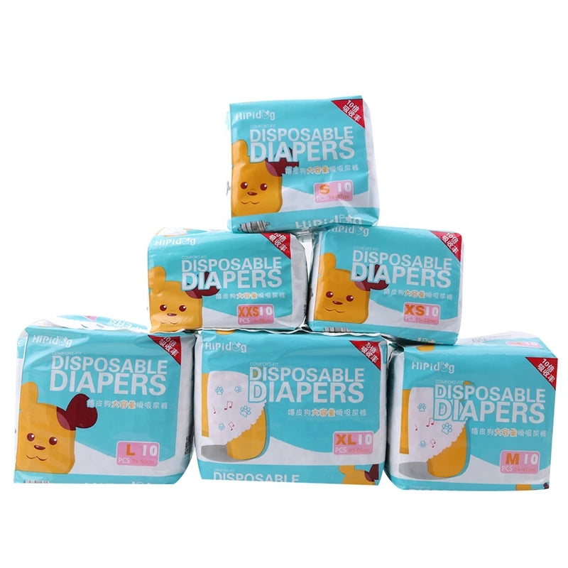Super Absorption Disposable Dog Diapers Leakproof Physiological Pants