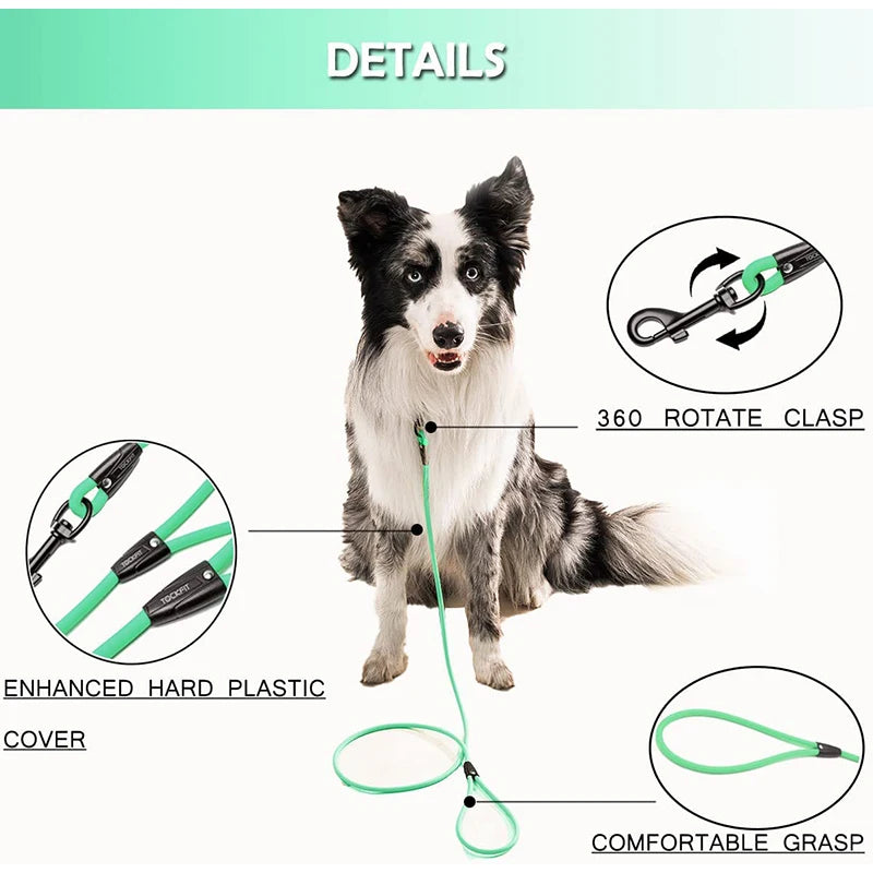 TOCKFIT Waterproof Dog Leash For Training And Recall