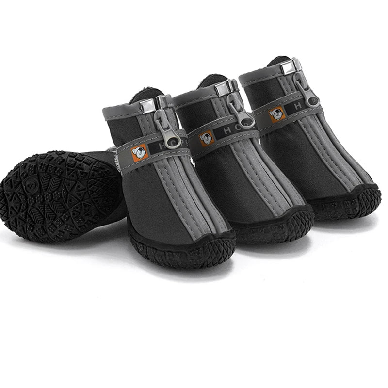 Hobbaggo Non Slip Breathable Dog Shoes With Plush Paw Protection