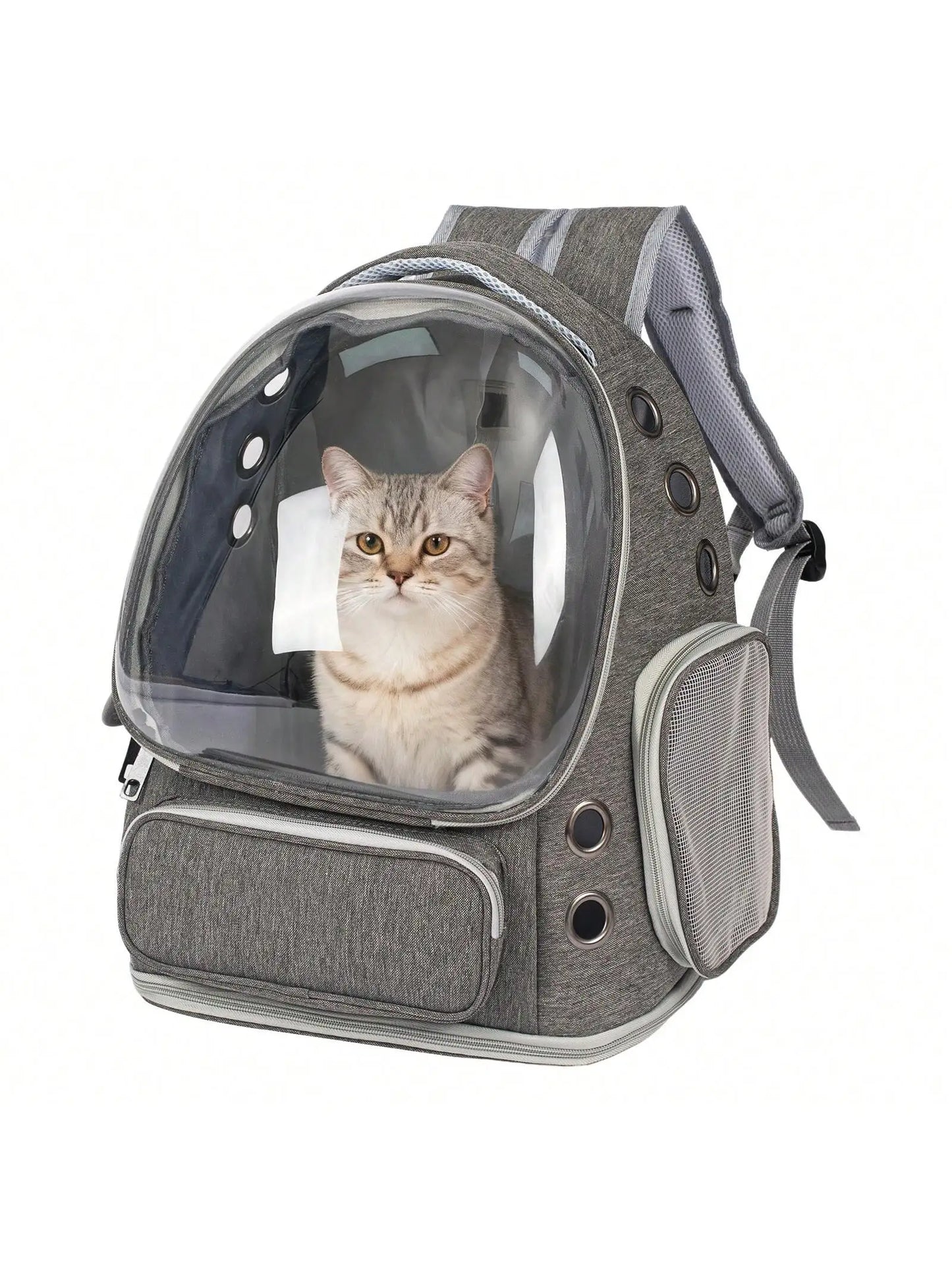 XMSJ Transparent Pet Backpack Carrier For Small Cats And Dogs