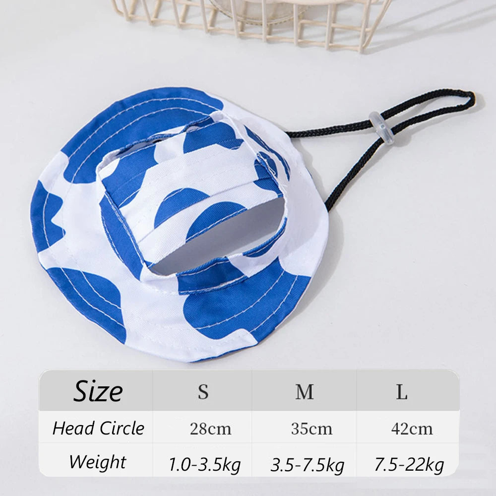 Summer Cat Dog Sunscreen Fisherman Hat for Cats and Dogs