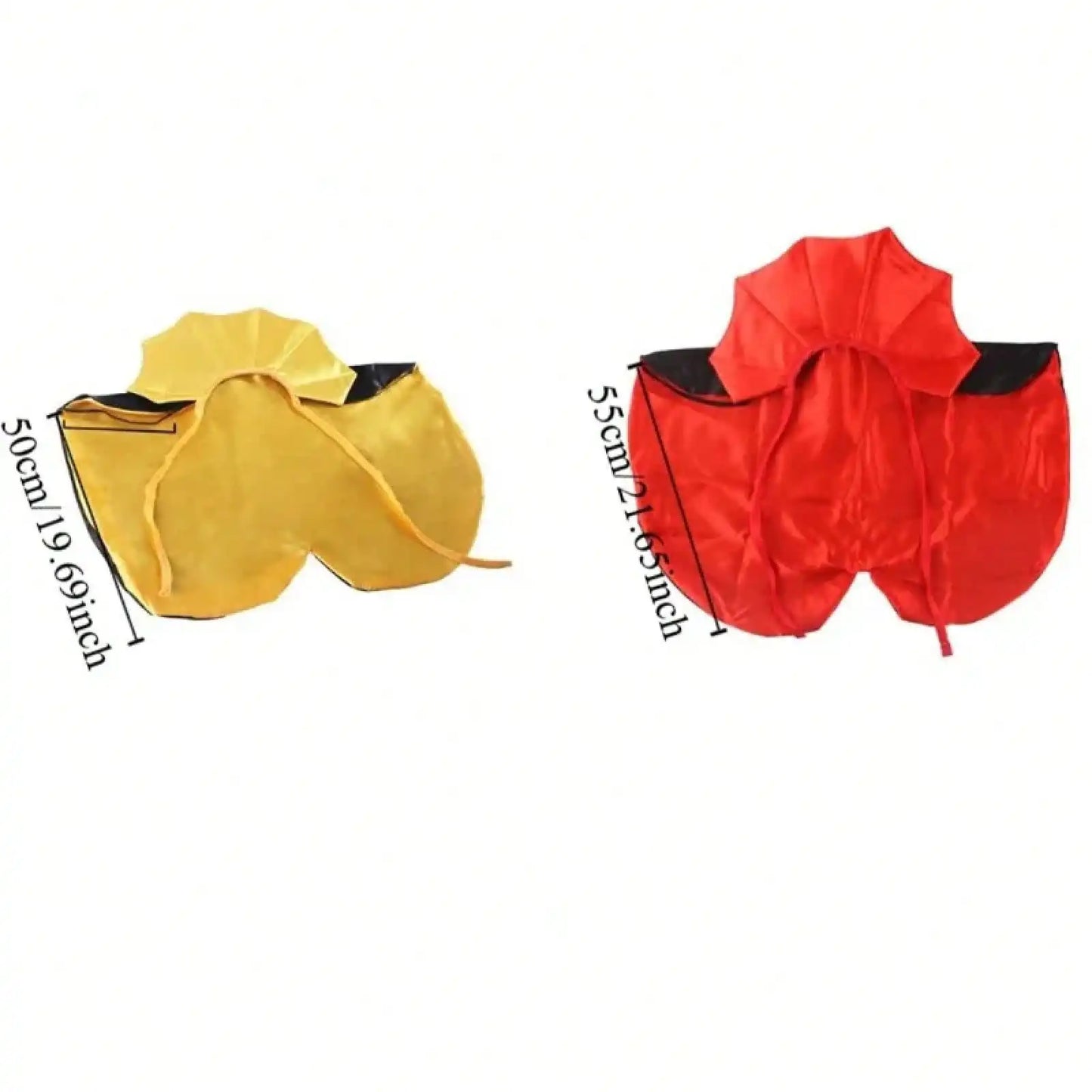 Stand Collar Halloween Pet Costume Adjustable Dog Cape Soft Polyester