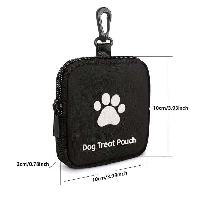 Portable Dog Treat Bag Linen For Training And Outdoor Use