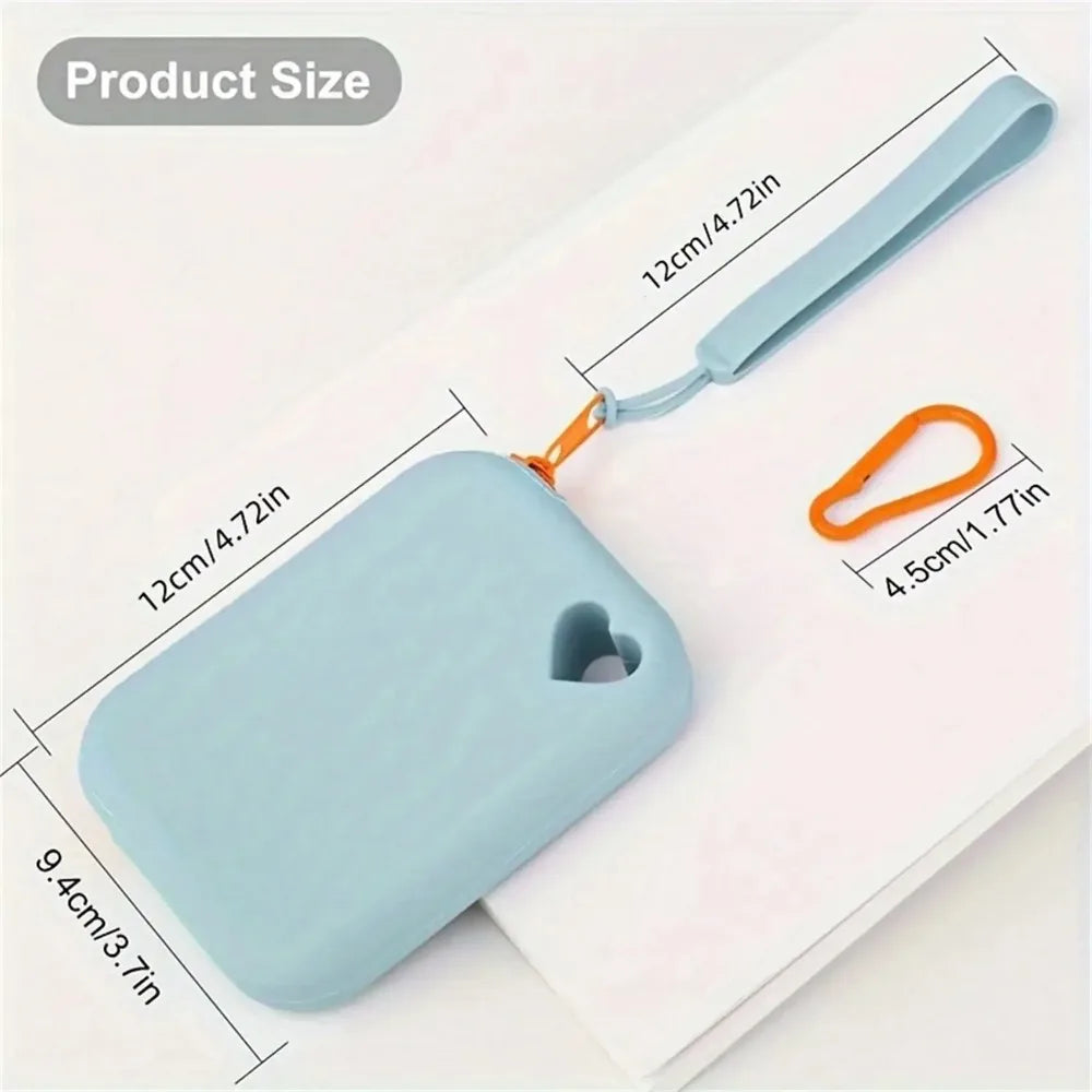 Silicone Pet Treat Pouch Portable Travel Bag For Dogs