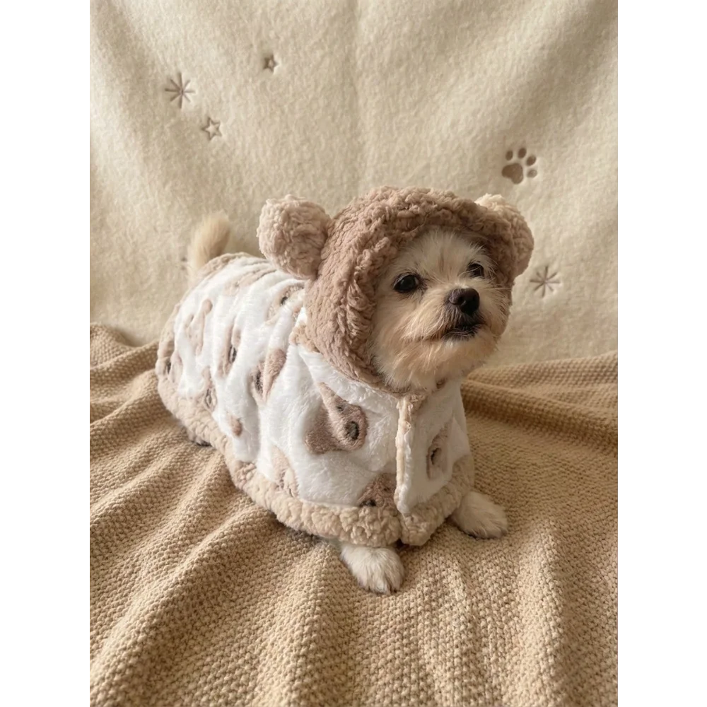 XMSJ Korean Style Pet Cloak Pajamas For Cats And Dogs