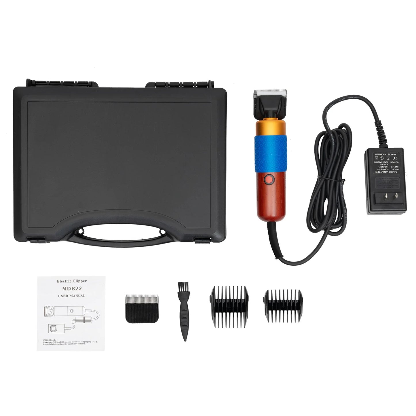 36W Professional Dog Clipper Cat Hair Trimmer Grooming Kit