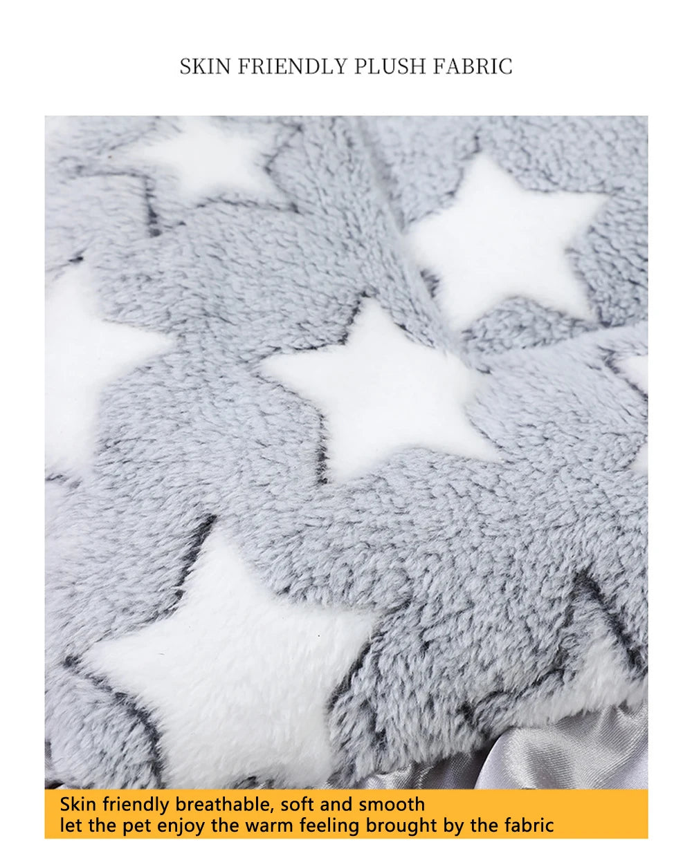 Thickened Flannel Pet Sleeping Cushion For Cats And Dogs