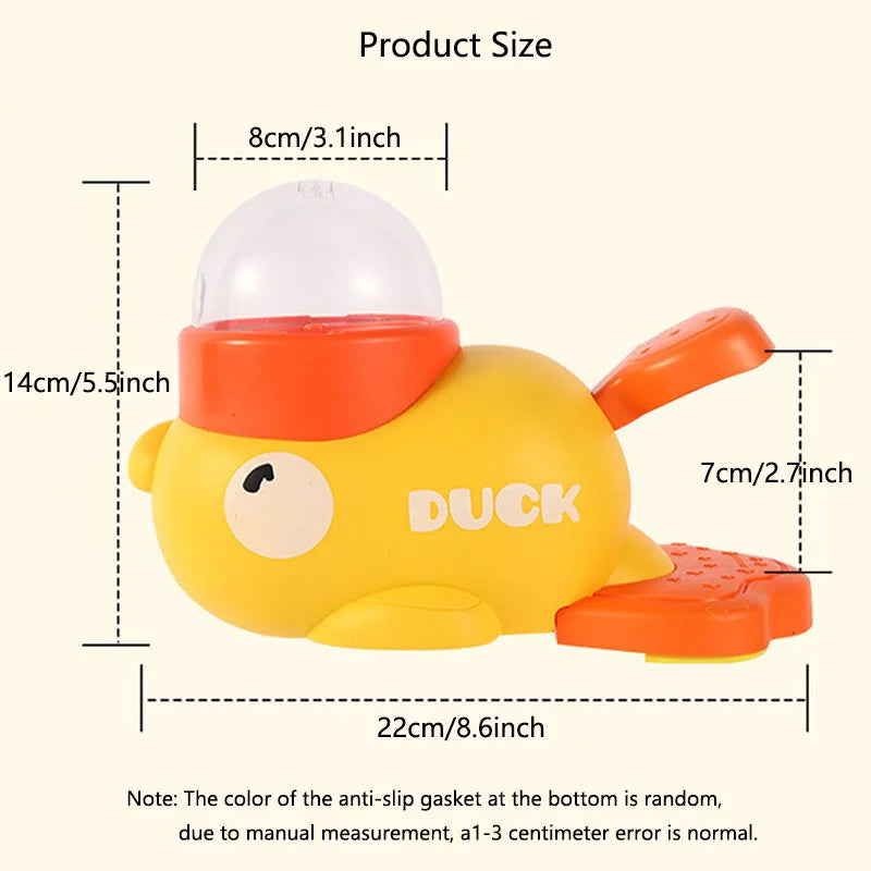 Interactive Puzzle Dog Feeder With Anti-slip Bottom Duck Design