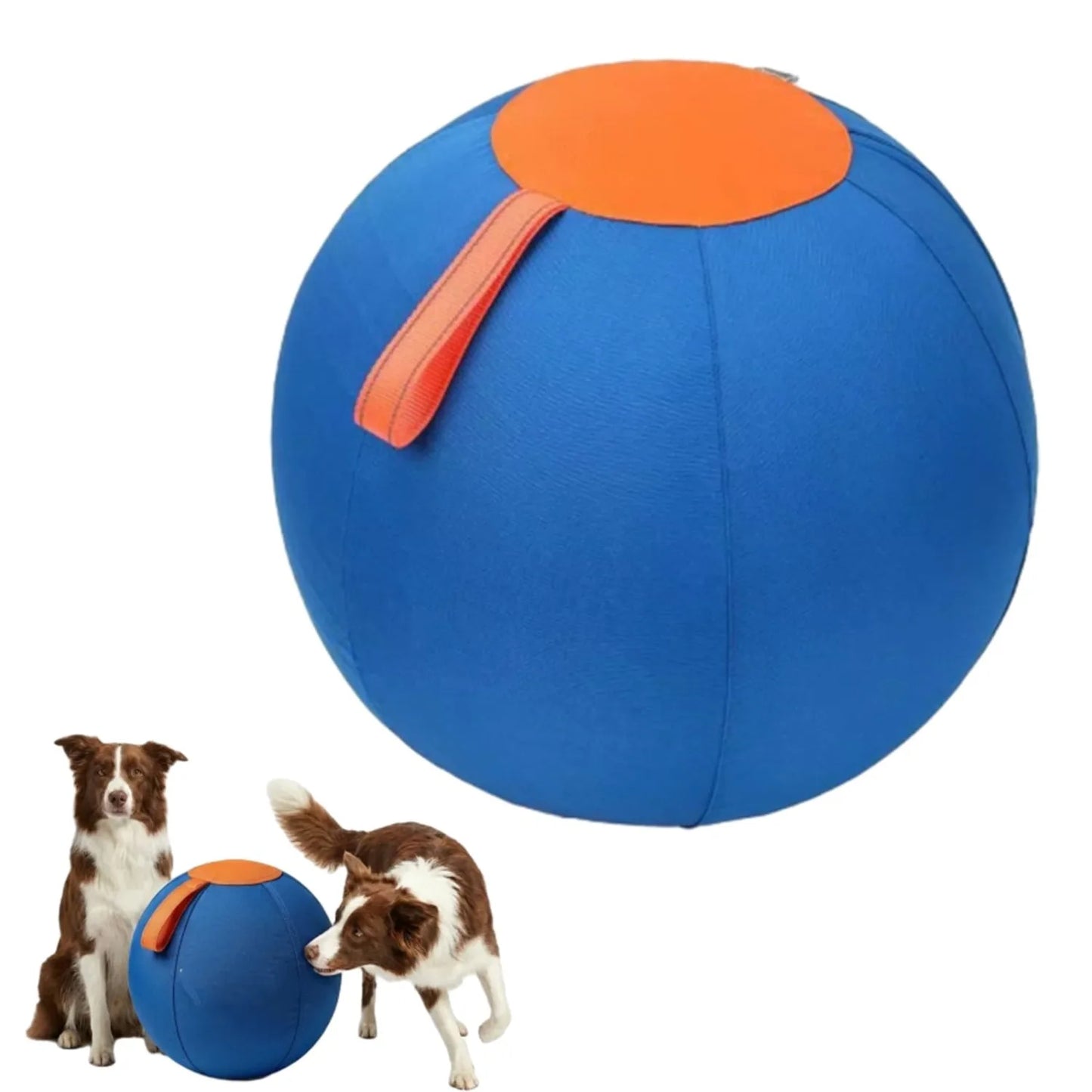 Ruckus Herding Ball For Dogs Enrichment Ball Durable Tear Resistant