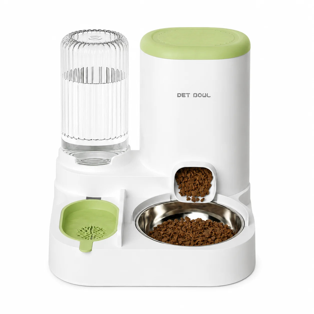 Automatic Pet Feeder Water Dispenser 2In1 Dogs And Cats
