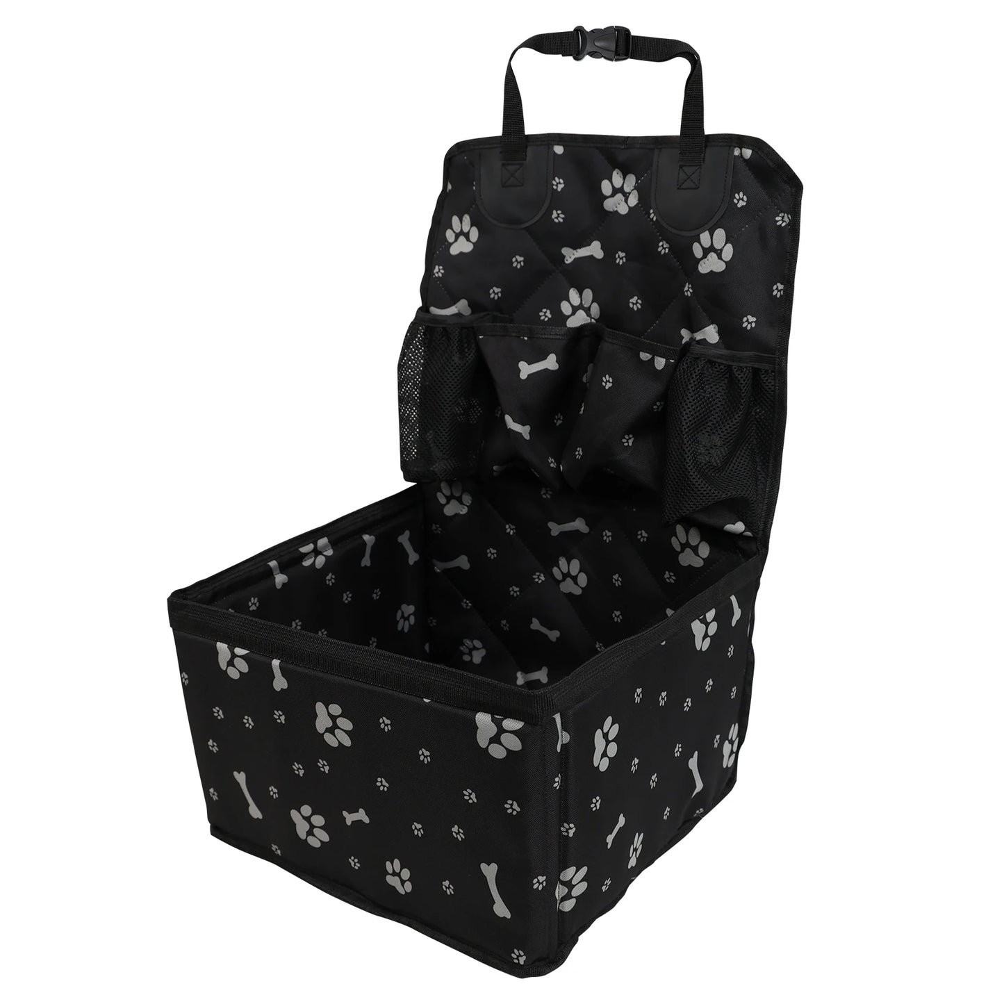 PaiPaitek Pet Dog Car Seat With Storage Pockets Safety Bag