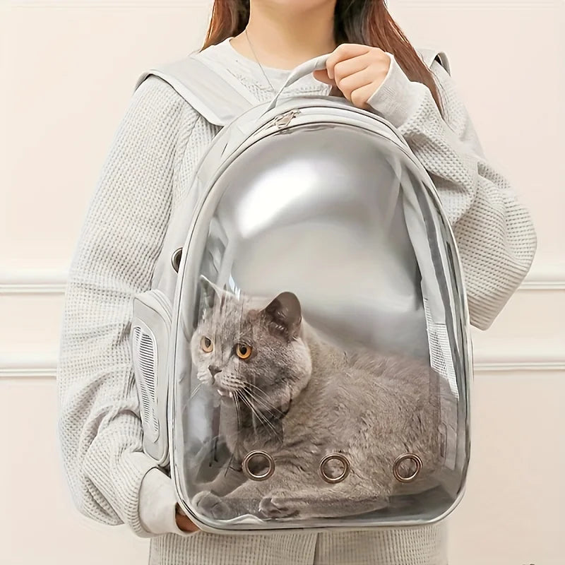 Space Capsule Cat Backpack Portable Pet Carrier For Travel