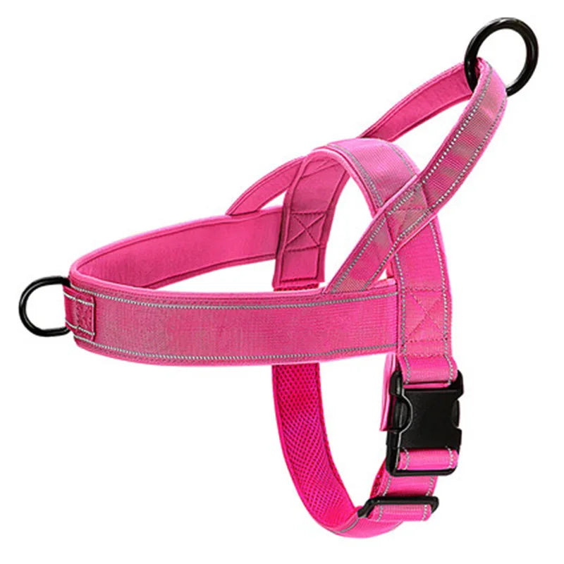 Tactical Anti-Pull Dog Harness 1000D Nylon Adjustable