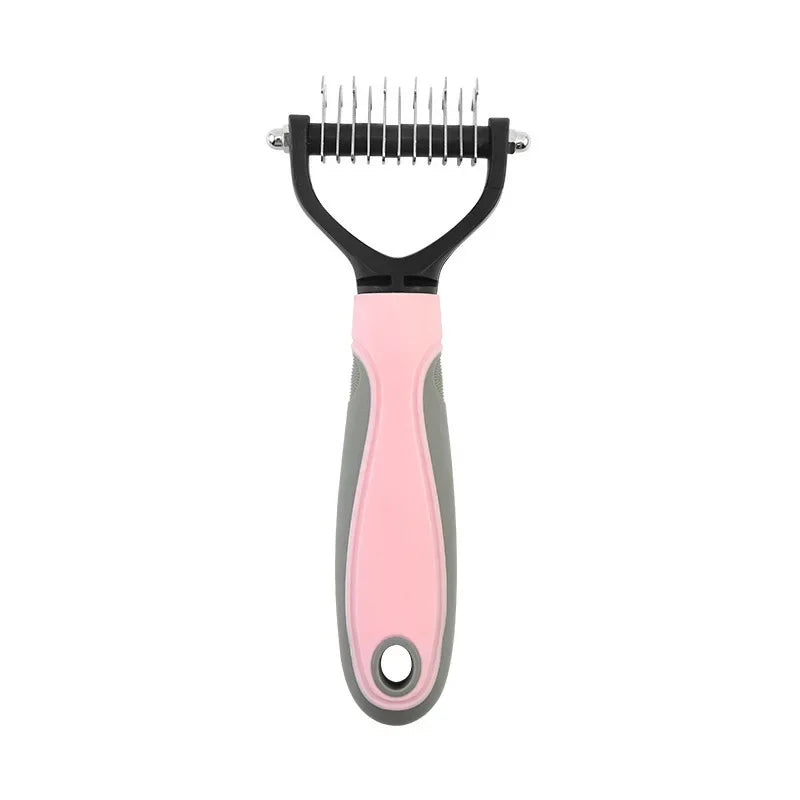 Double Sided Pet Grooming Brush For Cat And Dog Hair