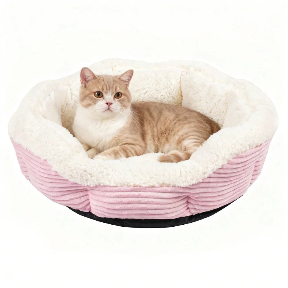 XMSJ Thickened Plush Pet Bed For Cats And Dogs Washable