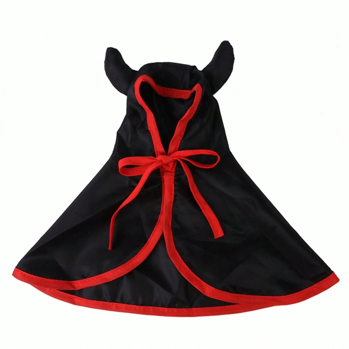 Halloween Dog Vampire Costume Cape With Devil Hat Headband