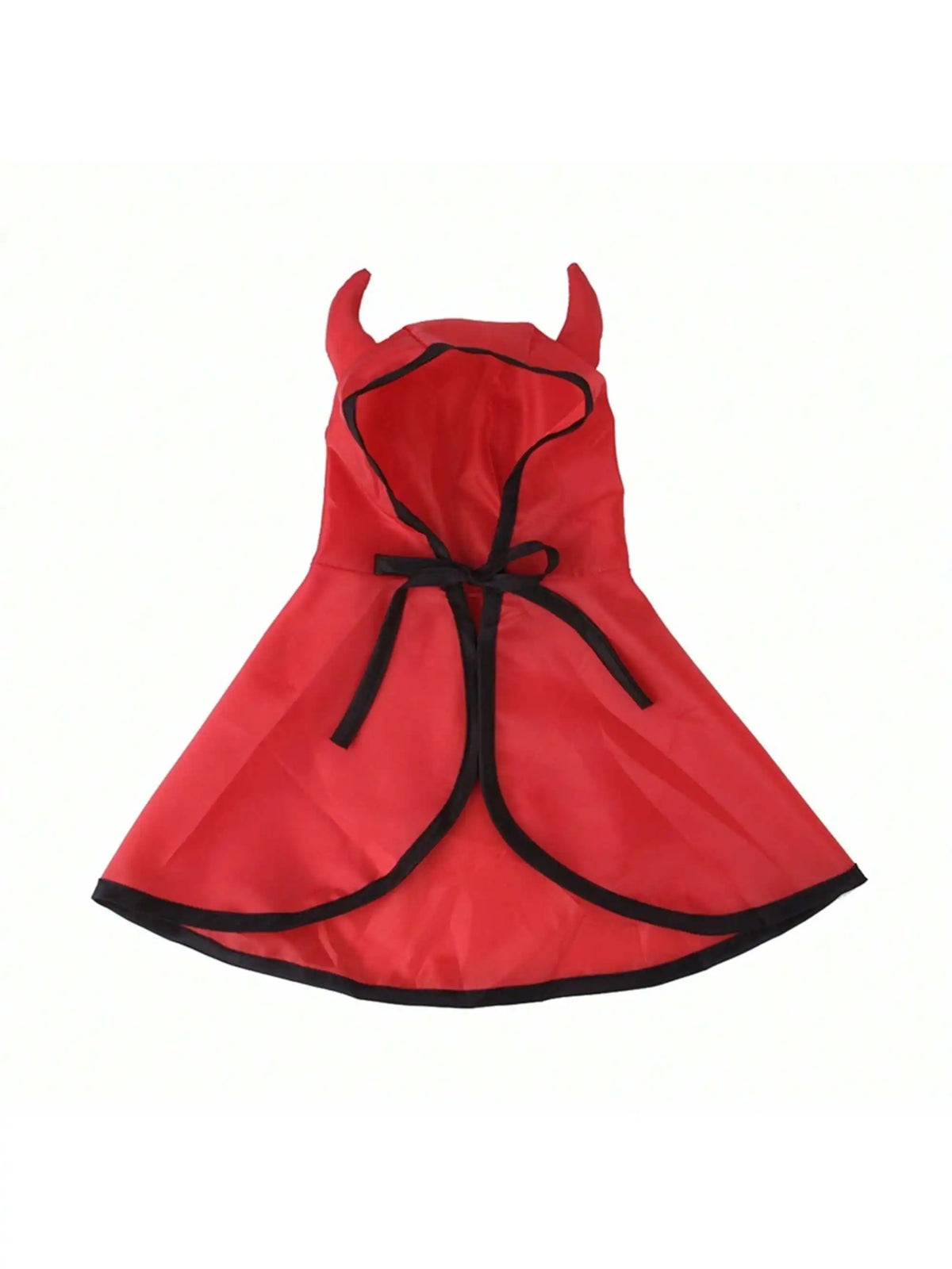 Halloween Dog Vampire Costume Cape With Devil Hat Headband