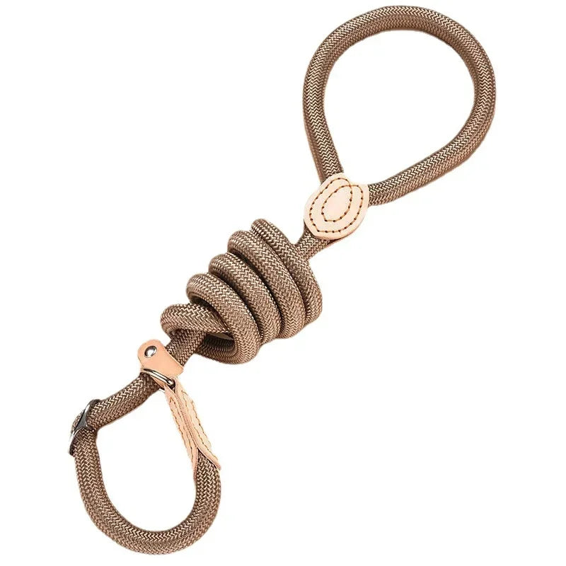 Nylon Dog Leash Slip Rope Heavy Duty Braided Training Leash