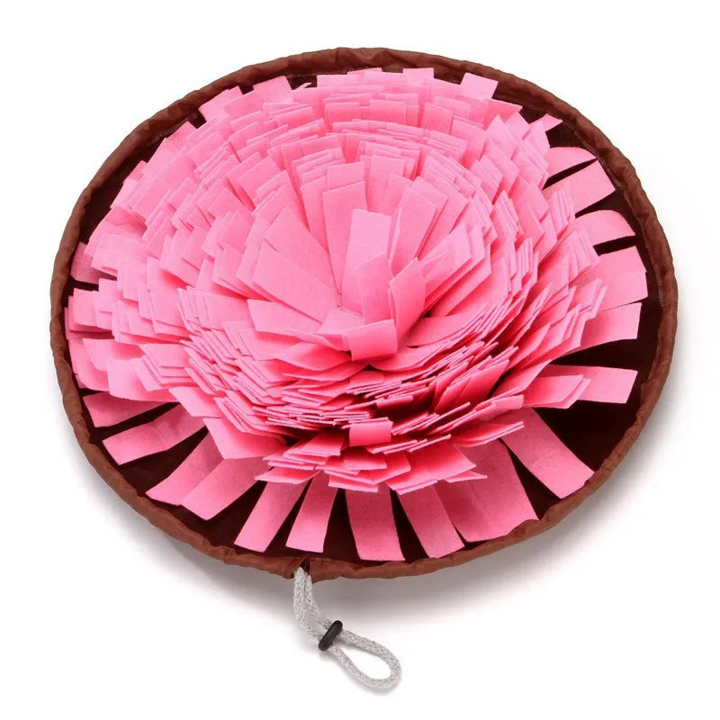 Washable Felt Pet Sniffing Pad Foldable Dog Slow Feeding Mat