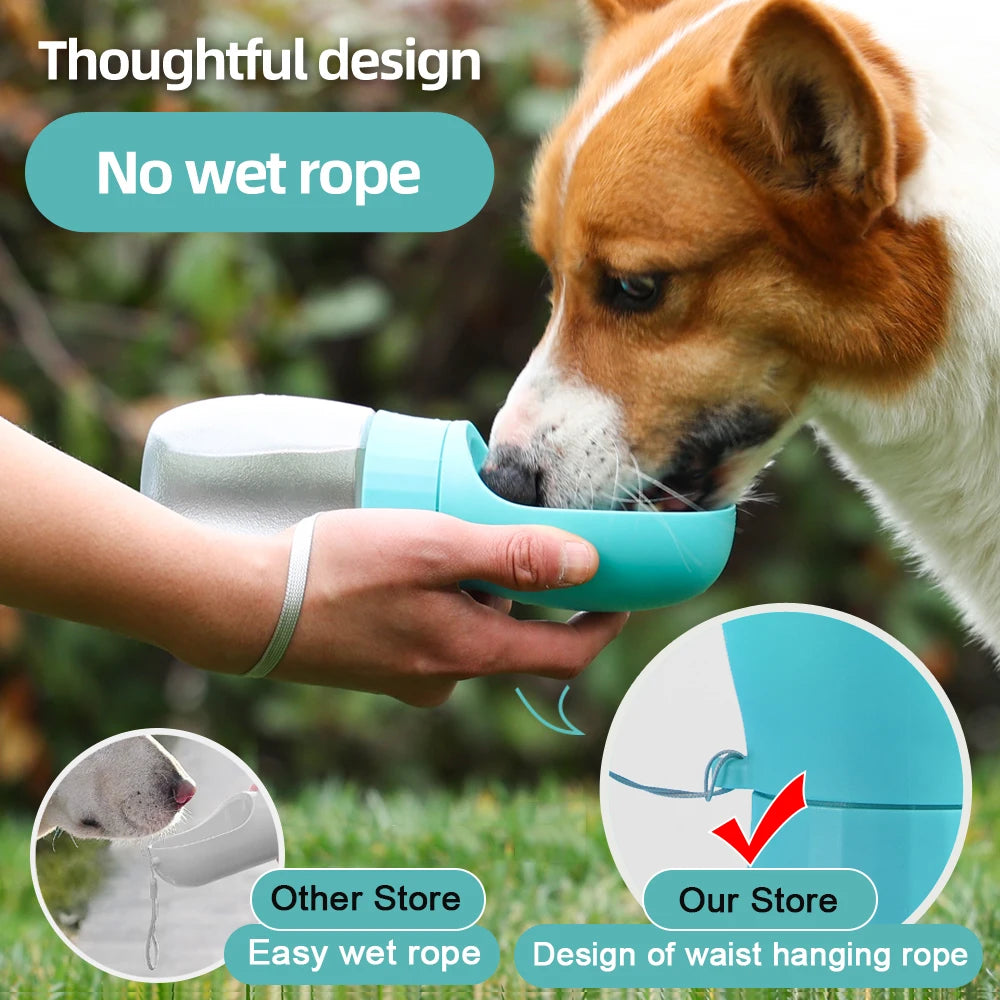 Holapet Portable Dog Water Bottle Dispenser For Pets