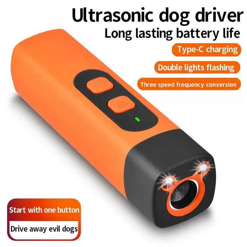 Rechargeable Ultrasonic Pet Bark Deterrent Trainer For Dogs