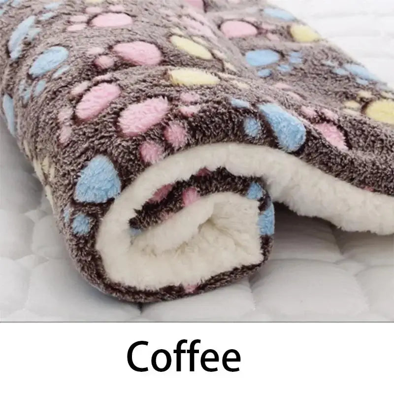 Premium Coral Fleece Pet Sleeping Mat For Dogs And Cats